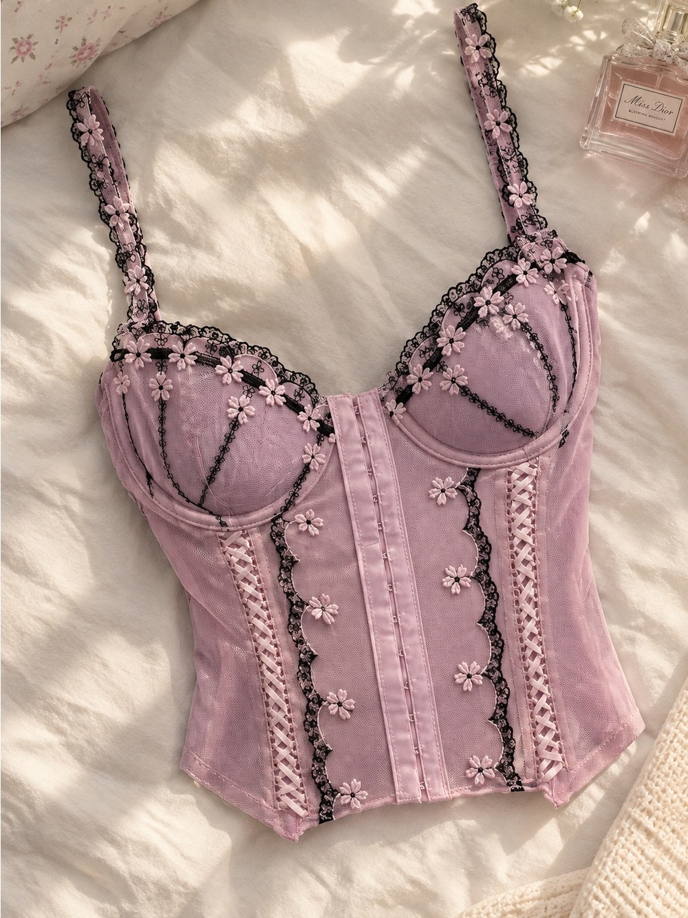 Vintage corset top